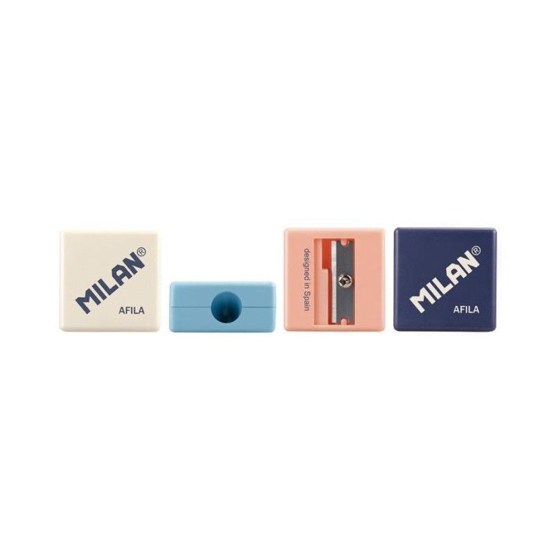 Taille crayon AFILA+gomme 6030 ss blister MILAN