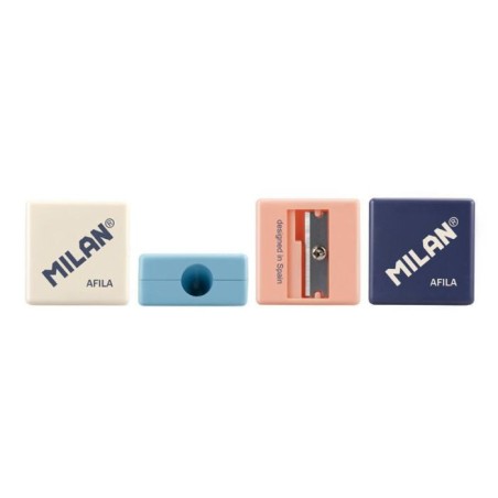 Taille crayon AFILA+gomme 6030 ss blister MILAN
